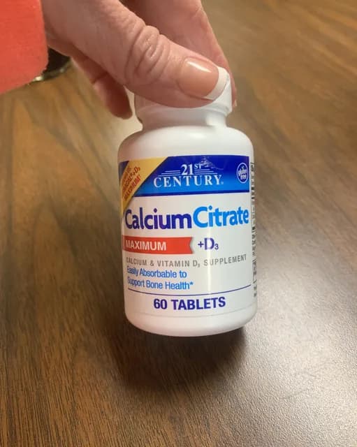 21St Century Calcium Citrate Maximum +D