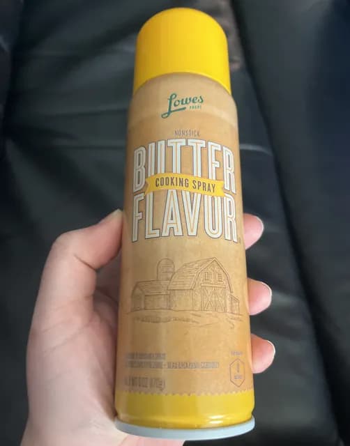 Lowes Food Non Stick Butter Flavor Cooking Spray