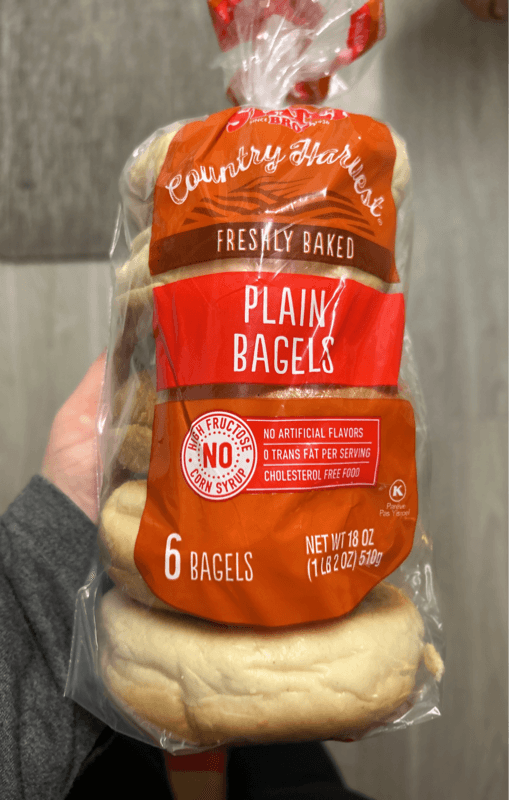 Stater Bros. Country Harvest Plain Bagels