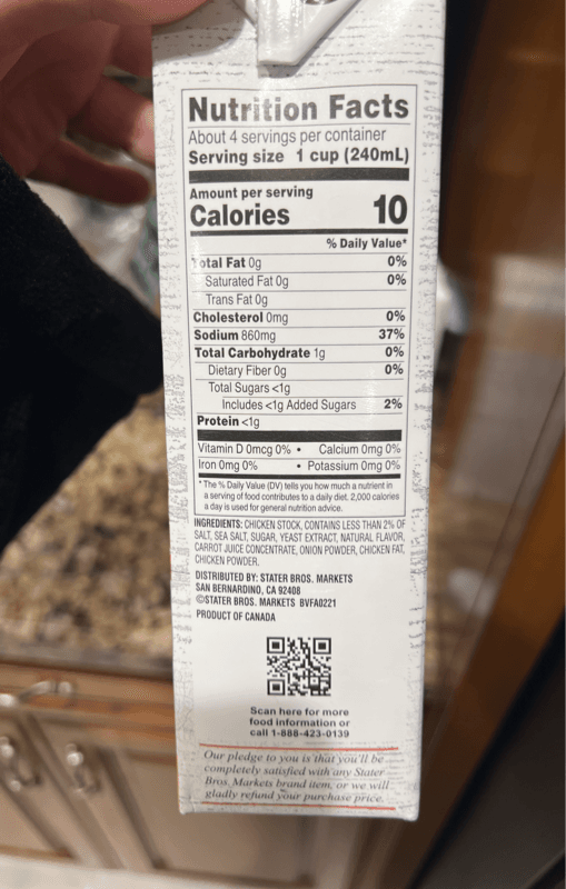 Stater Bros. Markets Chicken Broth