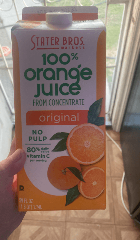 Stater Bros. Markets 100% Orange Juice Original