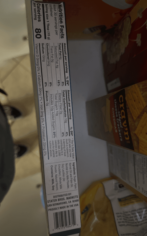 Stater Bros. Vanilla Candiquik
