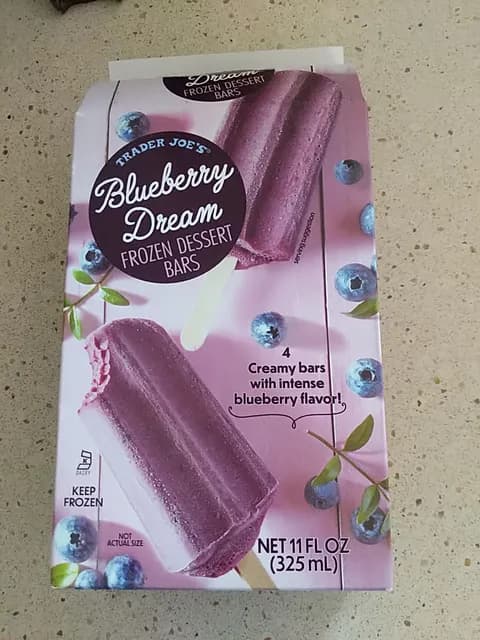 Trader Joe'S Blueberry Dream  Dessert Bars