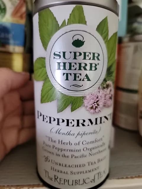 The Republic Of Tea Superherb Tea Peppermint