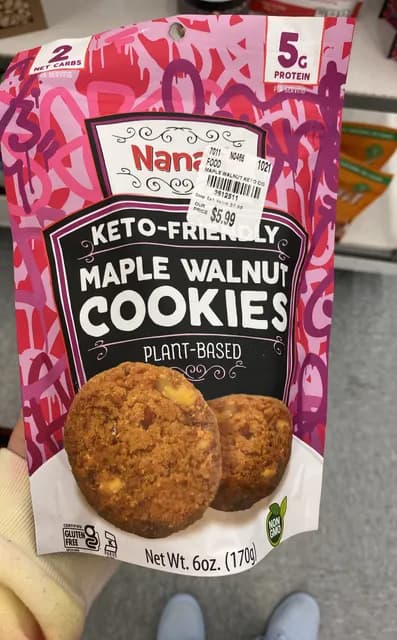 Nana'S Maple Walnut Cookies