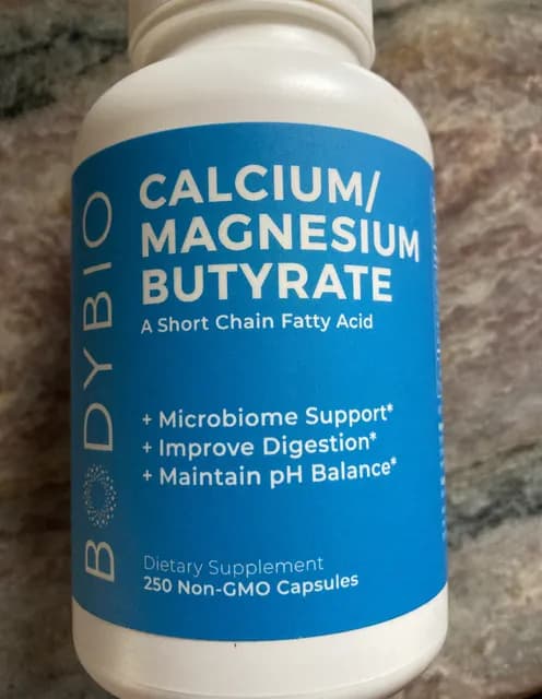 Bodybio Calcium/Magnesium Butyrate