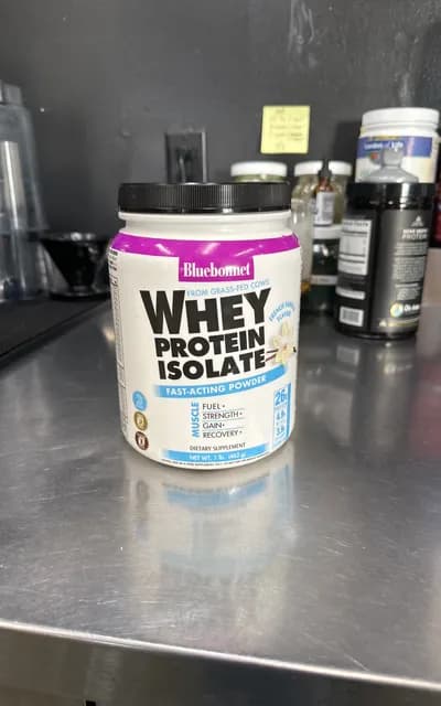 Bluebonnet French Vanilla Whey Protein Isolate