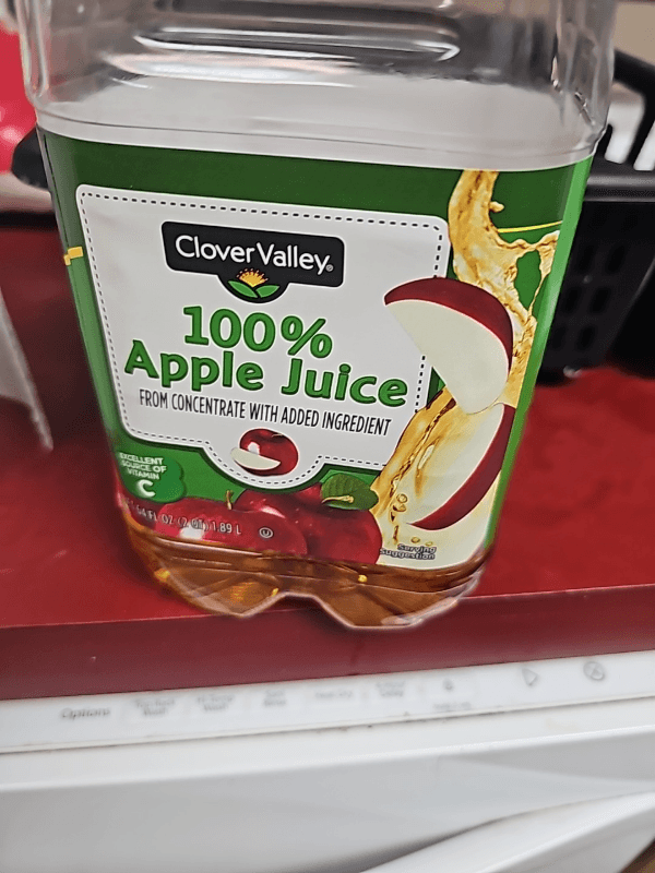 Clover Valley 100% Apple Juice