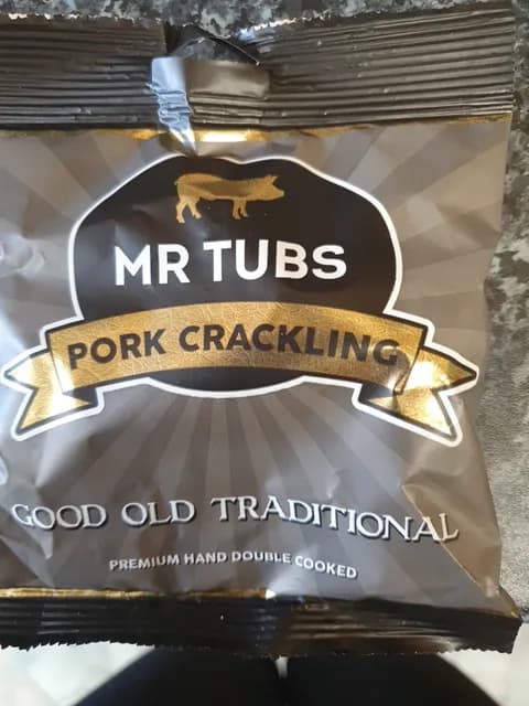 Mr Tubs Pork Crackling