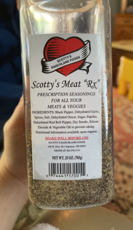 Scotty'S Ranchland Foods Scotty'S Meat "Rx" Prescription Seasoning