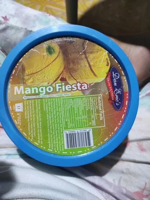 Dan Eric'S Mango Fiesta Grand Ice Cream