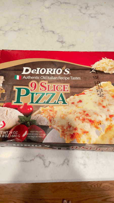 Delorio'S 9 Slice Pizza