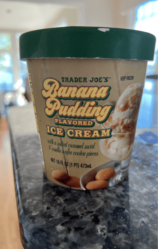 Trader Joe'S Banana Pudding Flavored Ice Cream