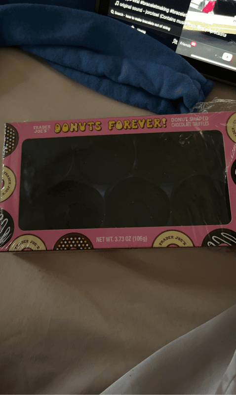 Trader Joe'S Donuts Forever! Donut Shaped Chocolate Truffles