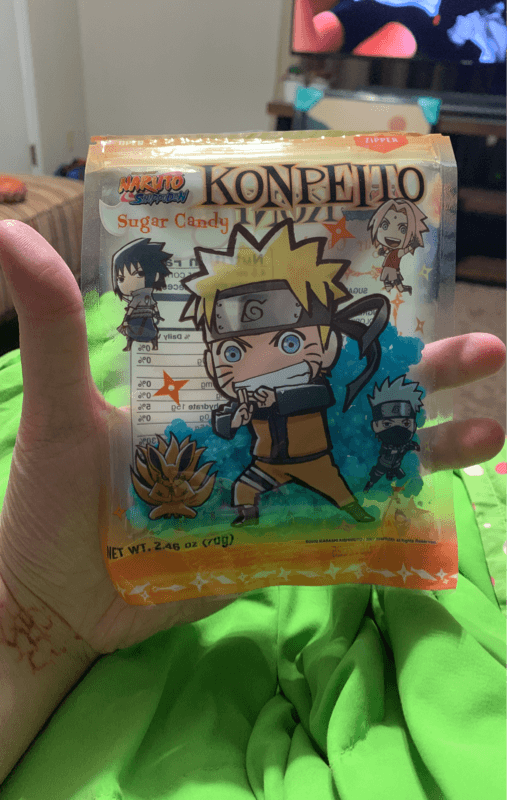 Naruto Shippudem Konpeito Japanese Sugar Candy