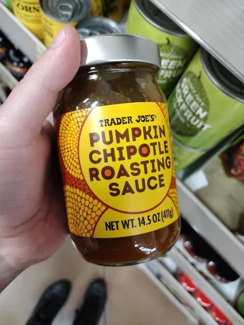 Trader Joe's Pumpkin Chipotle Roasting Sauce