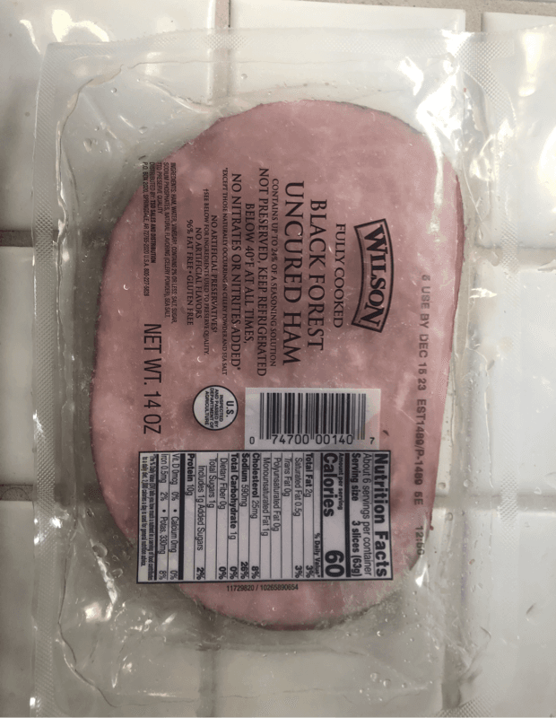 Wilson Fully Cooked Black Forest Uncured Ham