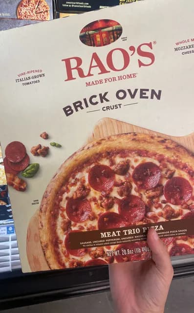 Rao'S Brick Oven Crust Meat Trio Pizza