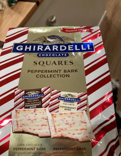 Ghirardelli Chocolate Squares Peppermint Bark Collection