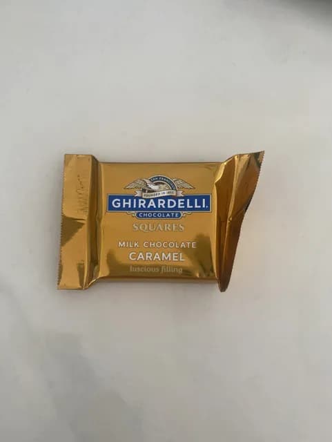 Is it GERD Friendly? Ghirardelli Milk Chocolate Caramel Squares