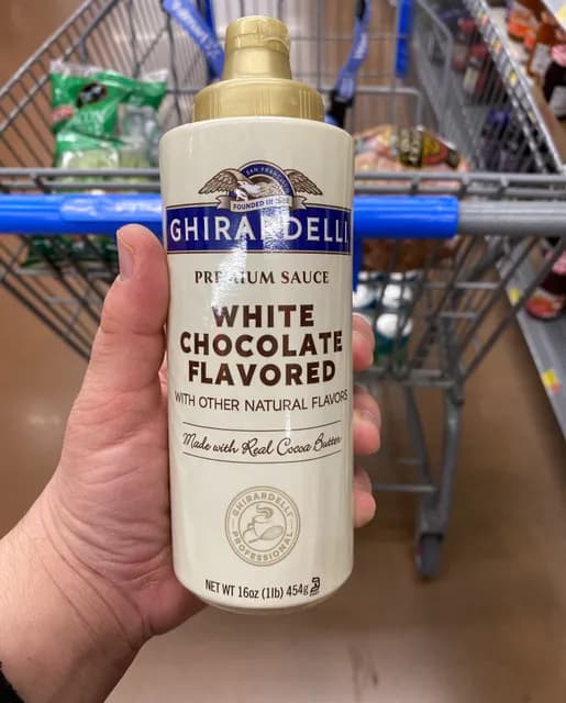 Ghirardelli White Chocolate Flavored Premium Sauce