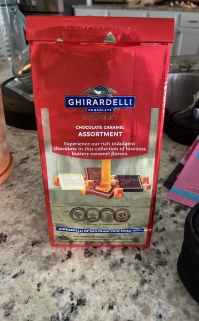 Ghirardelli Chocolate Squares Chocolate Caramel Assortment
