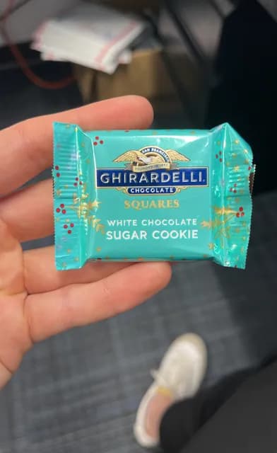 Ghirardelli Chocolate Squares, White Chocolate Sugar Cookie