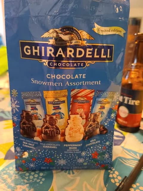 Ghirardelli Chocolate Limited Edition Snowmen Assortment