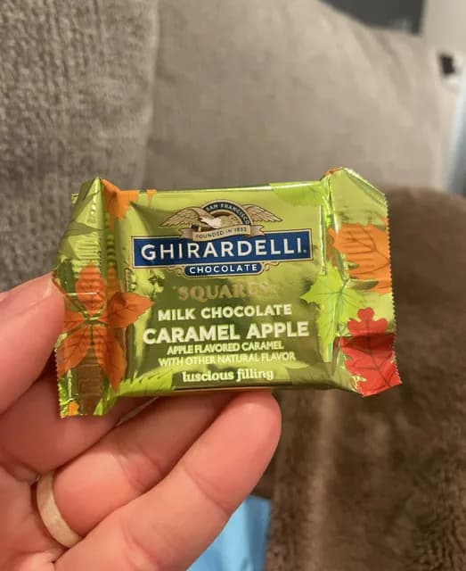 Ghirardelli Chocolate Milk Chocolate Caramel Apple Squares