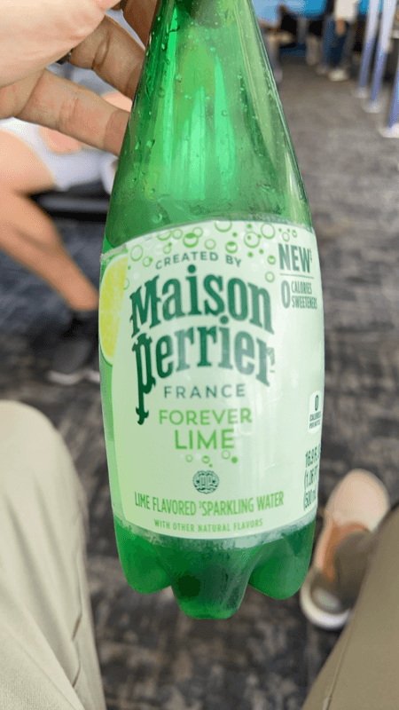 Maison Perrier France Forever Lime Flavored Sparkling Water