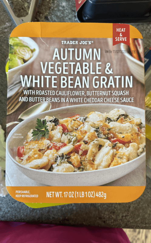 Trader Joe'S Autumn Vegetable & White Bean Gratin