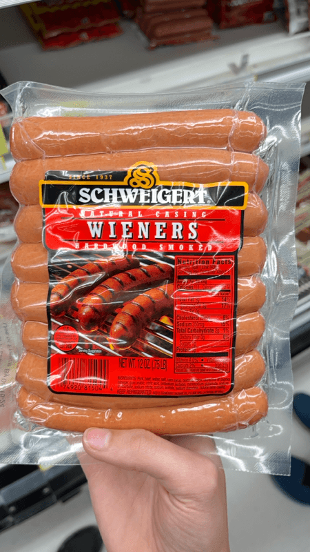Schweigert Hardwood Smoked Wieners