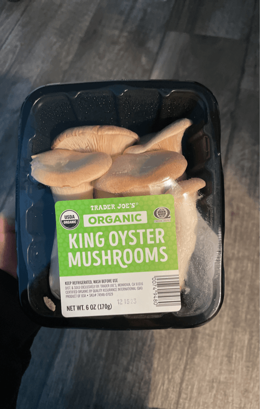 Trader Joe'S Organic King Oyster Mushrooms