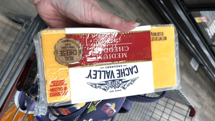 Cache Valley Medium Cheddar Cheese