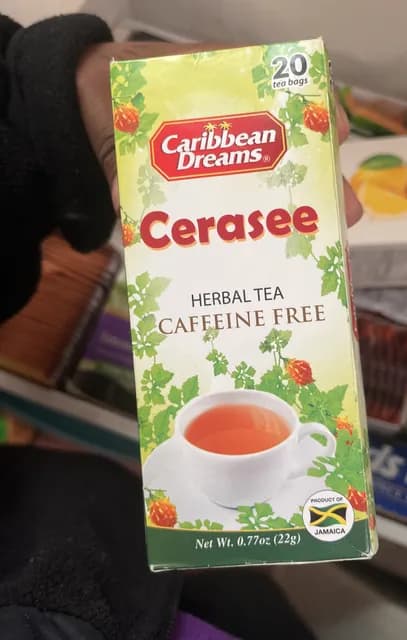Caribbean Dreams Cerasee Herbal Tea, Caffeine Free