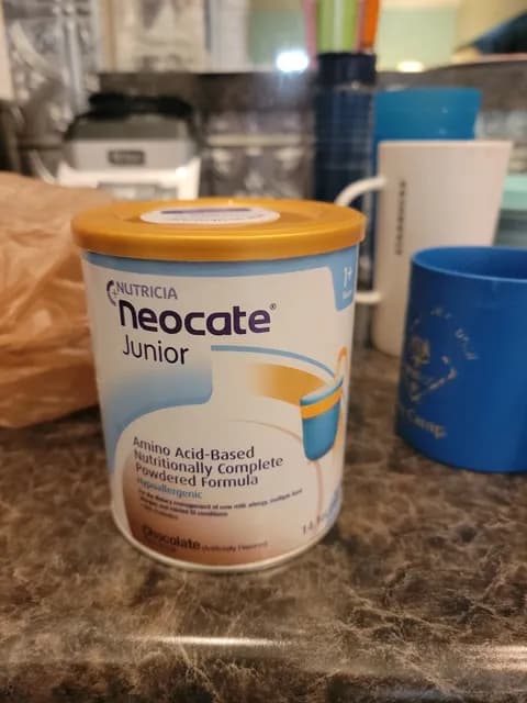 Nutricia Neocate Junior Amino-Acid Based Nutritionally Complete Powdered Formula Chocolate