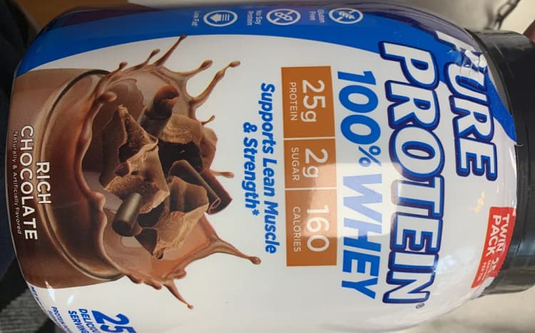Pure Protein 100% Whey Protein Powder Rich Chocolate