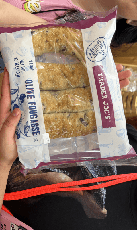 Trader Joe'S Artisan Style Bread Olive Fougasse