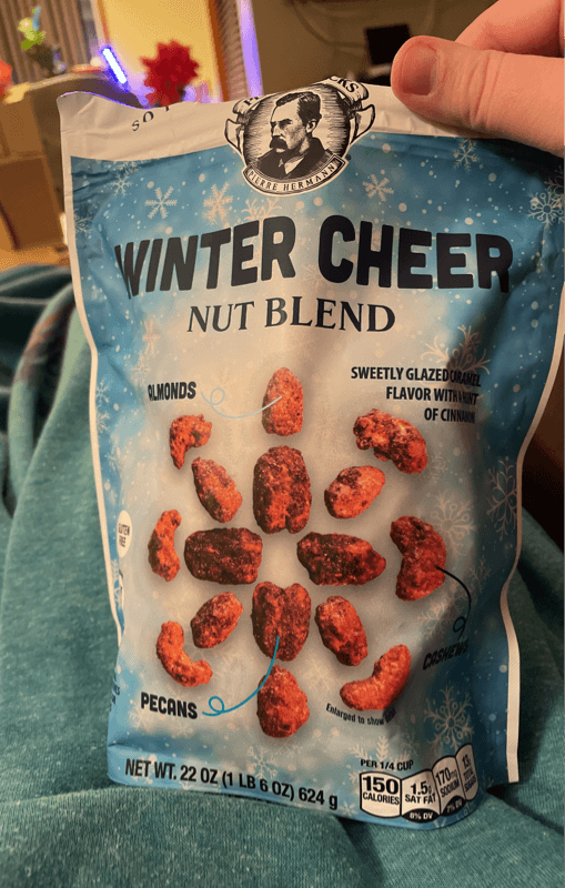 Pear'S Snacks Winter Cheer Nut Blend