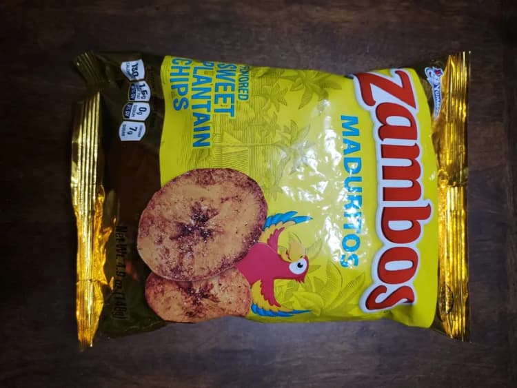 Zambos Maduritos Sweet Plantain Chips