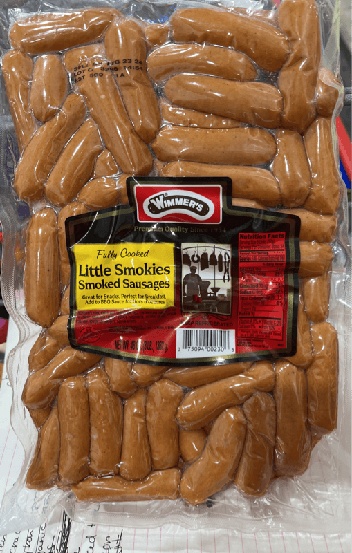 Wimmer'S Fully Cooked Little Smokies Smoked Sausages