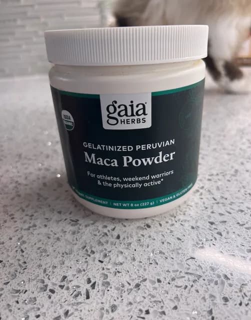 Gaia Herbs Gelatinized Peruvian Maca Powder