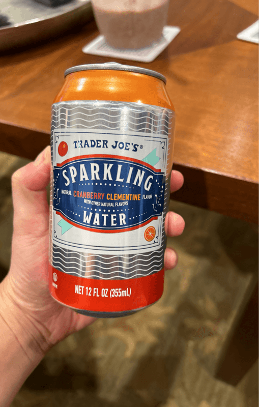 Trader Joe'S Sparkling Water Cranberry Clementine