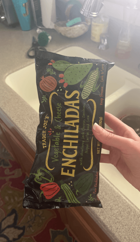 Trader Joe'S Vegetable & Cheese Enchiladas