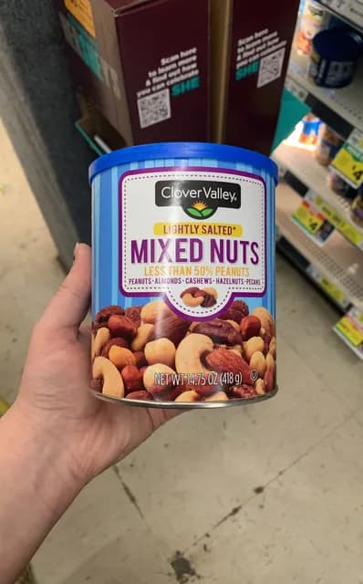 Clover Valley Lightly Salted* Mixed Nuts