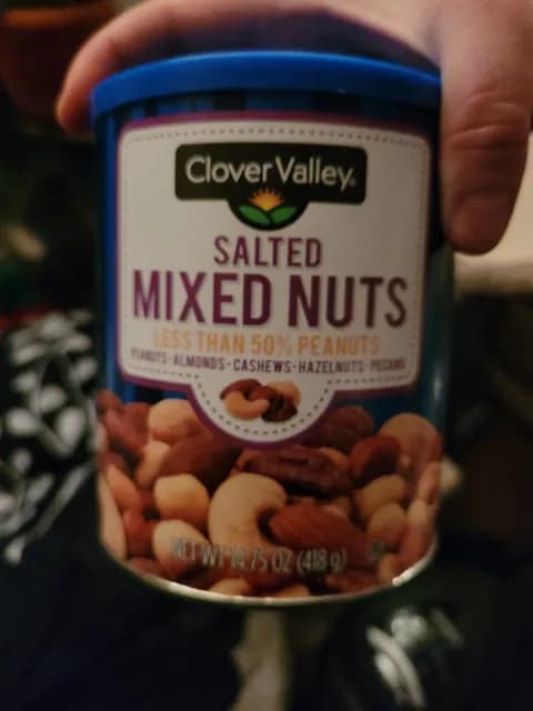 Clover Valley Salted Mixed Nuts