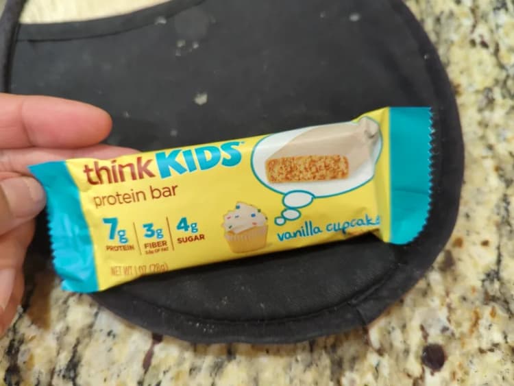Think Kids Vanilla Cupcake Protein Bar
