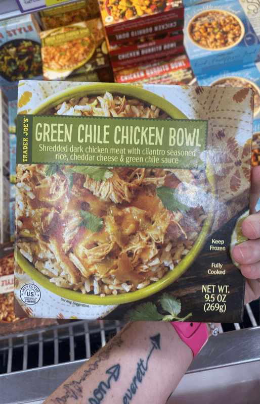 Trader Joe'S Green Chile Chicken Bowl