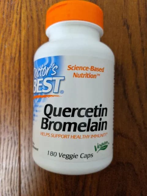 Doctor’S Best Quercetin Bromelain 180 Veggie Caps