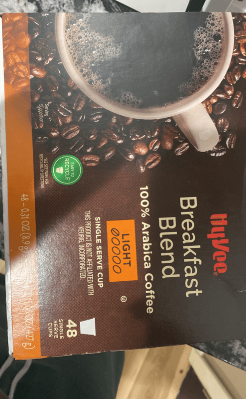 Hy-Vee Breakfast Blend Light 100% Arabica Coffee